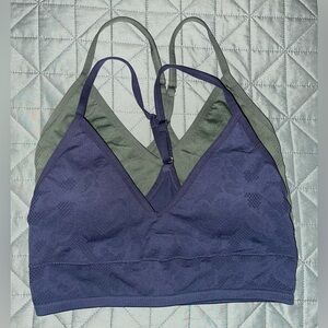 🔥 AERIE SPORT BRAS. SET OF 2. SIZE LARGE. 🔥